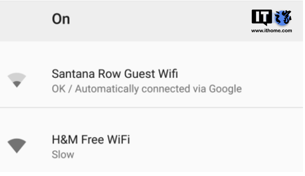 谷歌Android 8.1新特性：能告诉你WiFi信号到底有多快
