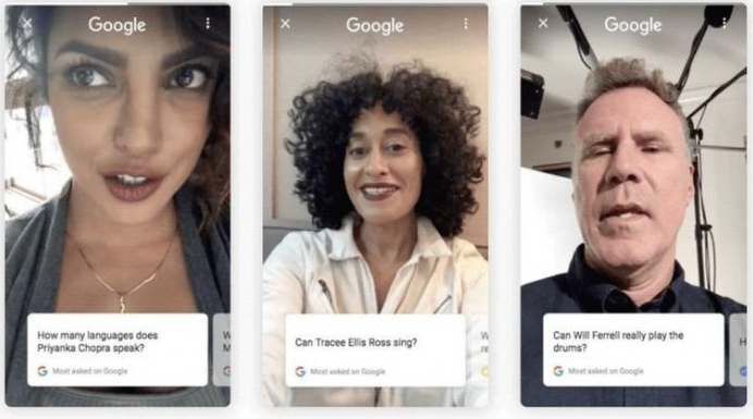 谷歌搜索增加新功能 名人可回答有关自己的问题